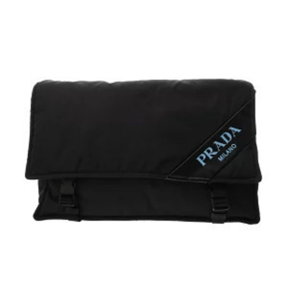 Prada Tessuto Shoulder Bag Black